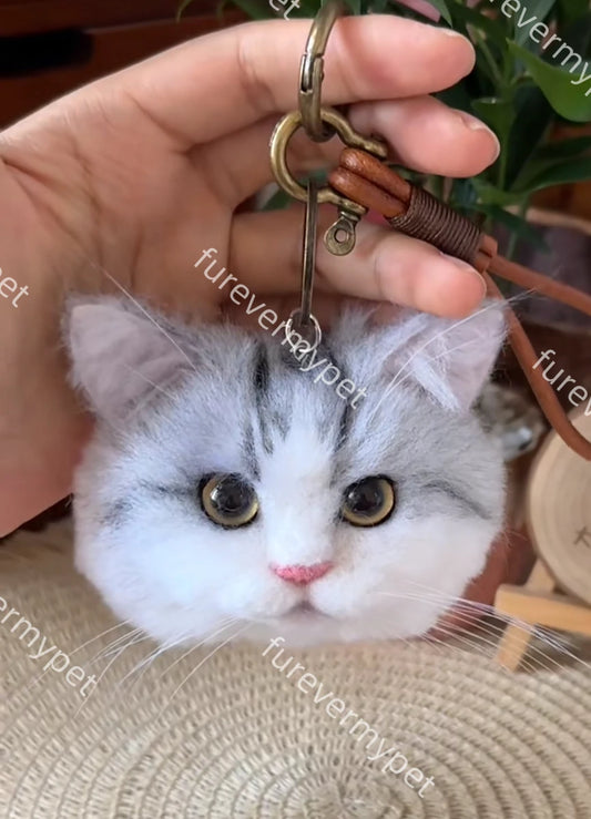 Custom 3D Pet Stuffed Animal Car Hanging Ornament | furevermypet