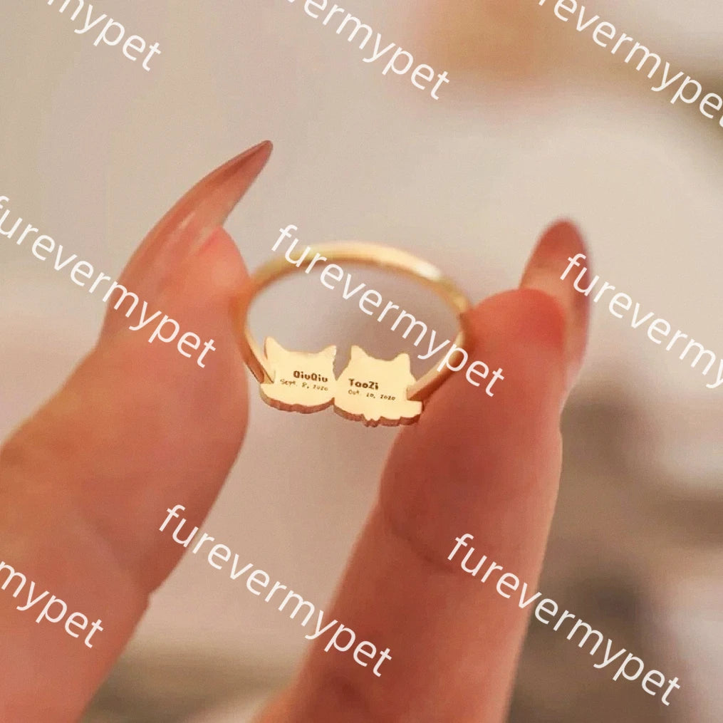 Custom Pet Portrait Jewelry | Ring, Necklace & Bracelet | furevermypet