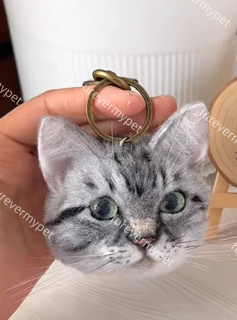 Custom 3D Pet Stuffed Animal Car Hanging Ornament | furevermypet