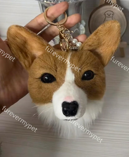Custom 3D Pet Stuffed Animal Car Hanging Ornament | furevermypet