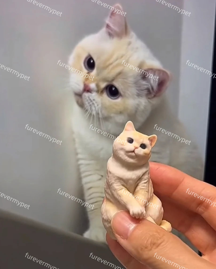 Custom 3D Printed Pet Figurine from Your Photo | furevermypet