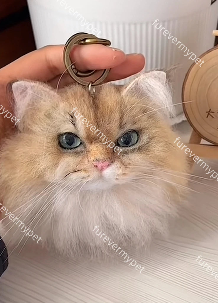 Custom 3D Pet Stuffed Animal Car Hanging Ornament | furevermypet