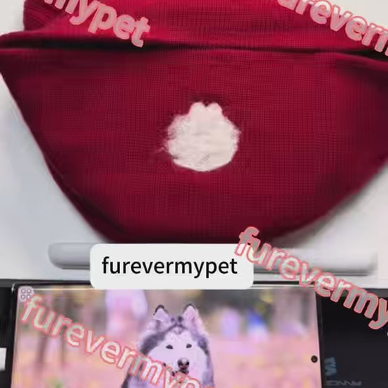 Custom Embroidered Pet Portrait Beanie | furevermypet