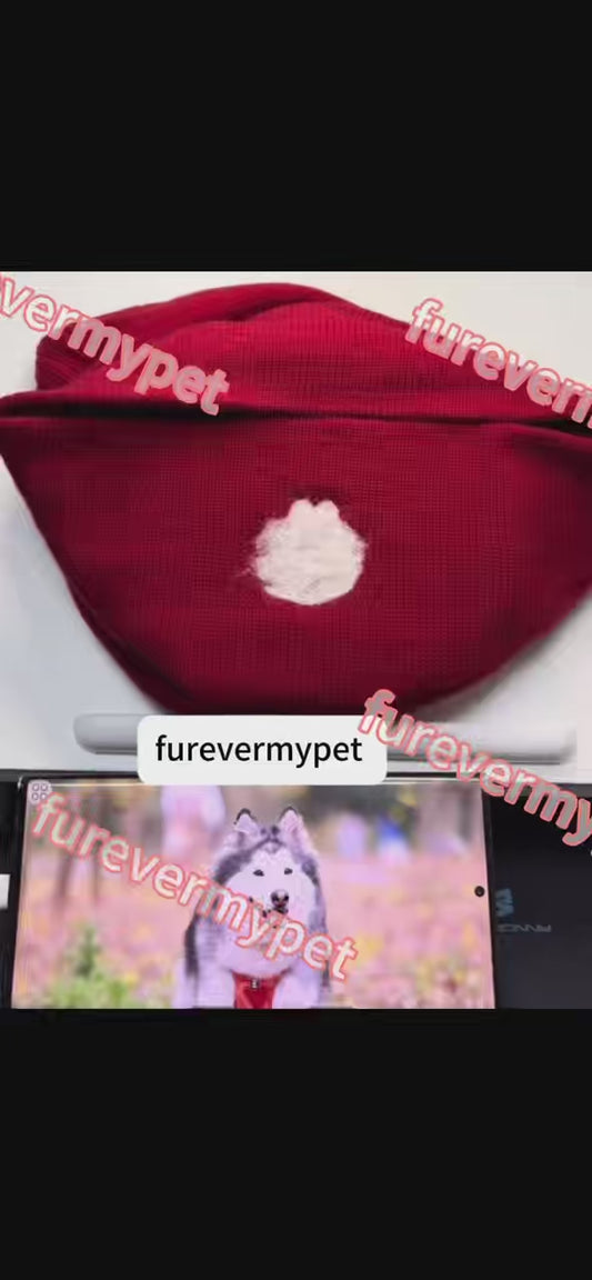 Custom Embroidered Pet Portrait Beanie | furevermypet