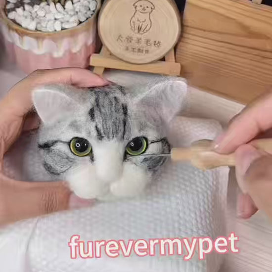 Custom 3D Pet Stuffed Animal Car Hanging Ornament | furevermypet